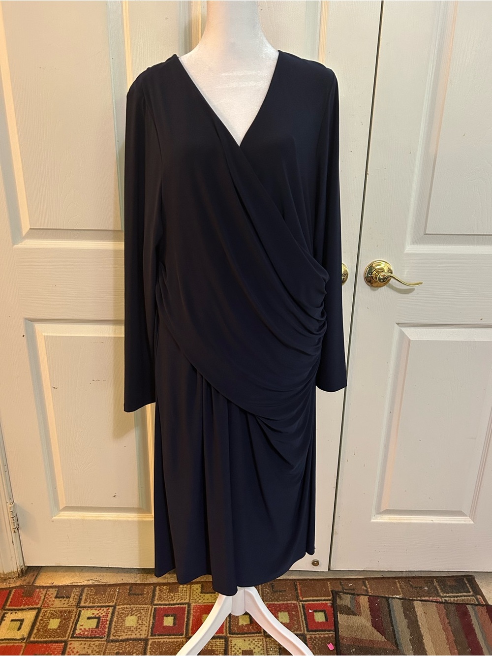 Lauren Ralph Lauren navy dress, size 16W